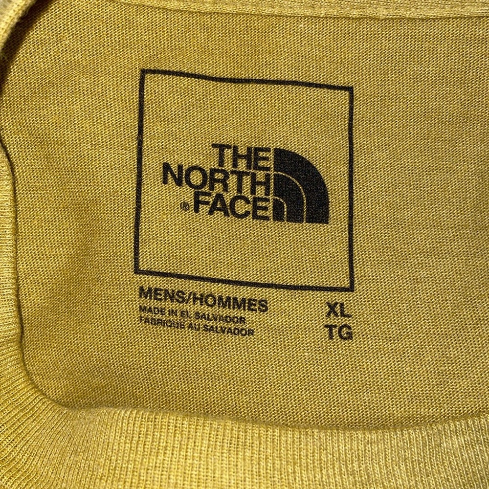 The North Face Men's Yellow T-Shirt - Picture 6 of 8